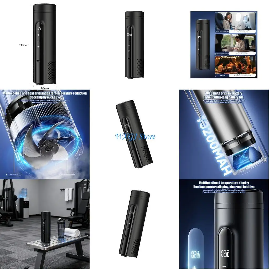 37JE Автомобильный холодильник с перезаряжаемой алюминиевой подкладкой, портативный крошечный холодильник для путешествий
37JE Автомобильный холодильник с перезаряжаемой алюминиевой подкладкой, портативный крошечный холодильник для путешествий