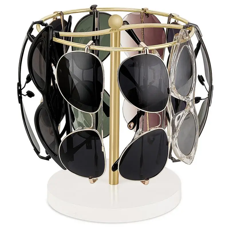 Glasses Holder Stand Round Glasses Organizer Dresser Tabletop Organizer Metal Sunglasses Storage Display Rack For Desk Dresser
Glasses Holder Stand Round Glasses Organizer Dresser Tabletop Organizer Metal Sunglasses Storage Display Rack For Desk Dresser