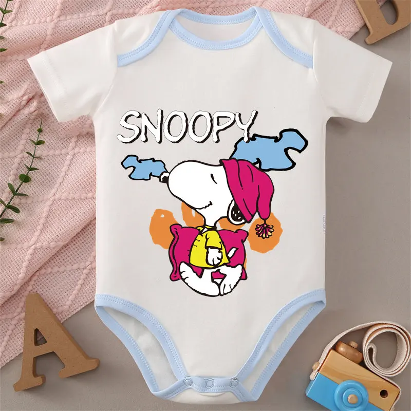 MINISO Happy Snoopy Print Baby Cloths 100% Cotton Jumpsuit Onesie Bodysuit for 0 To 12 Months Newborn Best Gift for Baby
MINISO Happy Snoopy Print Baby Cloths 100% Cotton Jumpsuit Onesie Bodysuit for 0 To 12 Months Newborn Best Gift for Baby
