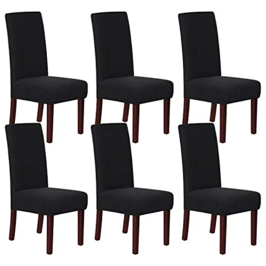 Stretch Dining Chair Covers Set of 6 Chair Covers for Dining Room Parsons Chair Slipcover Chair Protectors Covers Dining Featur
Stretch Dining Chair Covers Set of 6 Chair Covers for Dining Room Parsons Chair Slipcover Chair Protectors Covers Dining Featur