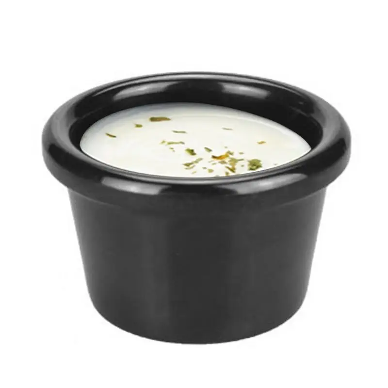 sauce cup Condiment Cups Round Sauce Cup Reusable Small Bowls American tableware black melamine sauce cup small bowl tableware
sauce cup Condiment Cups Round Sauce Cup Reusable Small Bowls American tableware black melamine sauce cup small bowl tableware
