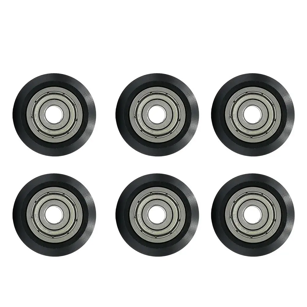 6 pcs Plastic Pulley Bearings 25mm Diameter 11mm Thickness 5mm Bore VShape Wheel Printer Roller Smooth AntiRust WearResistant
6 pcs Plastic Pulley Bearings 25mm Diameter 11mm Thickness 5mm Bore VShape Wheel Printer Roller Smooth AntiRust WearResistant