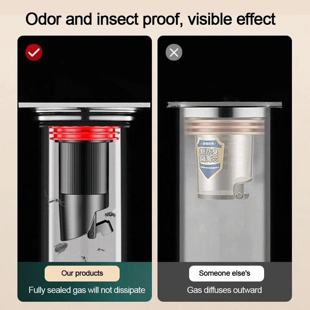 Metal Floor Drain Core Anti Odor Easy Install Basin Drain Filter Insect Proof Odor Control Sewer Strainer Plug
Metal Floor Drain Core Anti Odor Easy Install Basin Drain Filter Insect Proof Odor Control Sewer Strainer Plug
