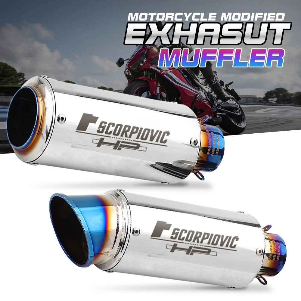 51mm 60mm motocross racing motorcycle muffler motorcycle exhaust pipe for yamaha r3 r6 fz6 mt07 mt09 mt10 tmax 530 tmax 500
51mm 60mm motocross racing motorcycle muffler motorcycle exhaust pipe for yamaha r3 r6 fz6 mt07 mt09 mt10 tmax 530 tmax 500