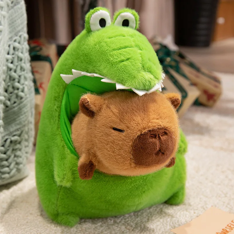 Kawaii крокодил капибара плюшевая игрушка Whimsica Capibala косплей крокодил кукла мягкие мягкие игрушки детская игрушка подарок на Рождество и день рождения
Kawaii крокодил капибара плюшевая игрушка Whimsica Capibala косплей крокодил кукла мягкие мягкие игрушки детская игрушка подарок на Рождество и день рождения
