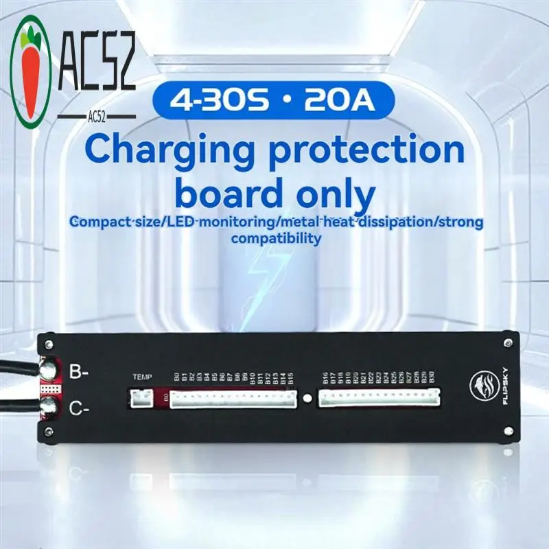 AC52-Flipsky 4-30S 20A BMS тройная плата защиты литиевой батареи рассеивание тепла для электрических велосипедных скутеров
AC52-Flipsky 4-30S 20A BMS тройная плата защиты литиевой батареи рассеивание тепла для электрических велосипедных скутеров