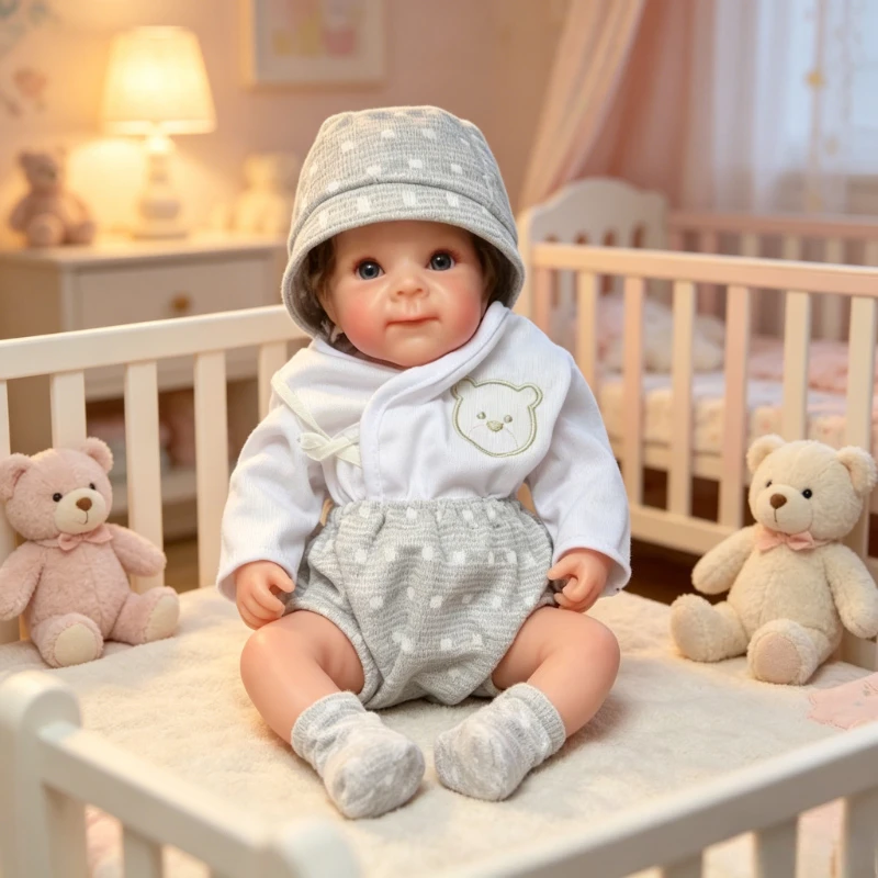 30cm Reborn Mini Doll Bettie Rooted Hair Hand Paint Cuddly Toys Solid Silicone Body Doll
30cm Reborn Mini Doll Bettie Rooted Hair Hand Paint Cuddly Toys Solid Silicone Body Doll