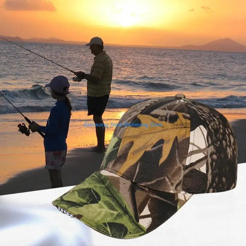 573B Battery Operated Illuminated Baseball Hat For Cycling Joggings Cotton Fabric
573B Battery Operated Illuminated Baseball Hat For Cycling Joggings Cotton Fabric