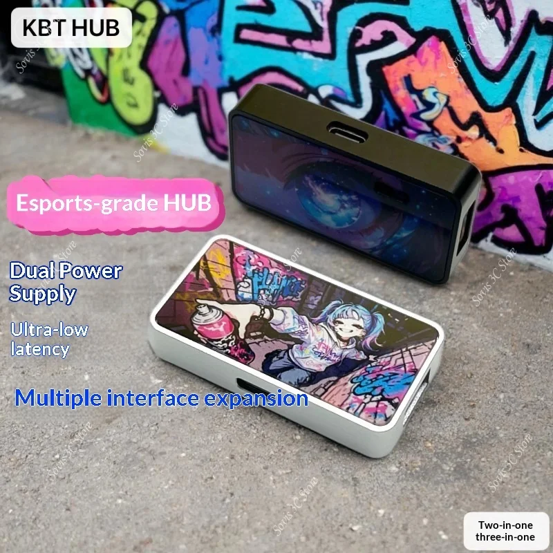 KBT HUB Gaming Docking Station 8K Magnetic-Switch Keyboard USB Hub DIY Mobile Gaming Adapter Computer Accessories
KBT HUB Gaming Docking Station 8K Magnetic-Switch Keyboard USB Hub DIY Mobile Gaming Adapter Computer Accessories