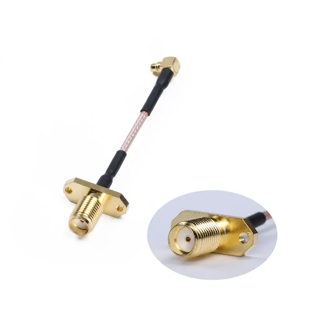 iFlight 2pcs/1pair MMCX Angle 90° to SMA Female Adapter Cable 60mm / 130mm for XL5 Analog FPV Drone Parts
iFlight 2pcs/1pair MMCX Angle 90° to SMA Female Adapter Cable 60mm / 130mm for XL5 Analog FPV Drone Parts