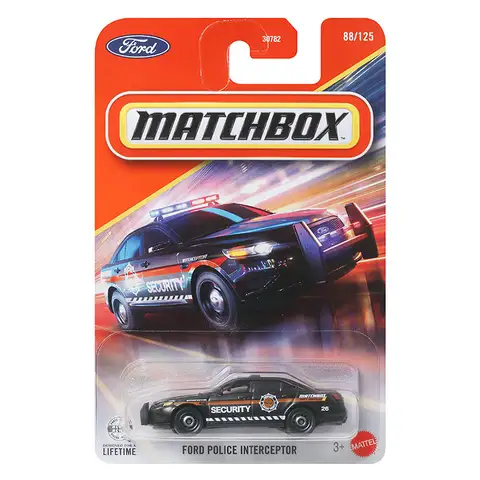 2026 Matchbox Car Ford Police Interceptor 1/64 Metal Die-cast Model Collection Toy Vehicles 2026-30782-88