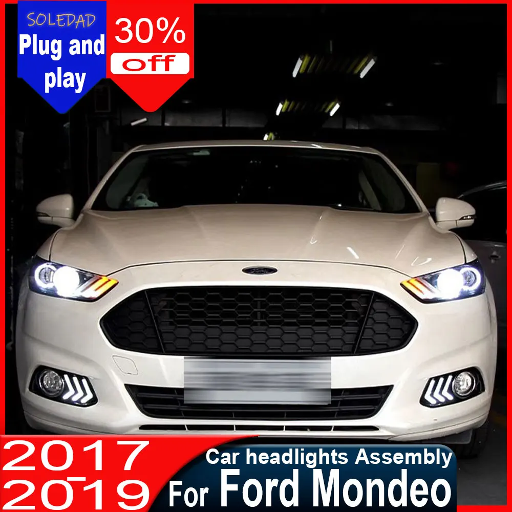 Car headlights For Ford Mondeo Fusion 2017-2019 LED headlights For Mondeo headlights head lamp led DRL front Bi-Xenon
Car headlights For Ford Mondeo Fusion 2017-2019 LED headlights For Mondeo headlights head lamp led DRL front Bi-Xenon