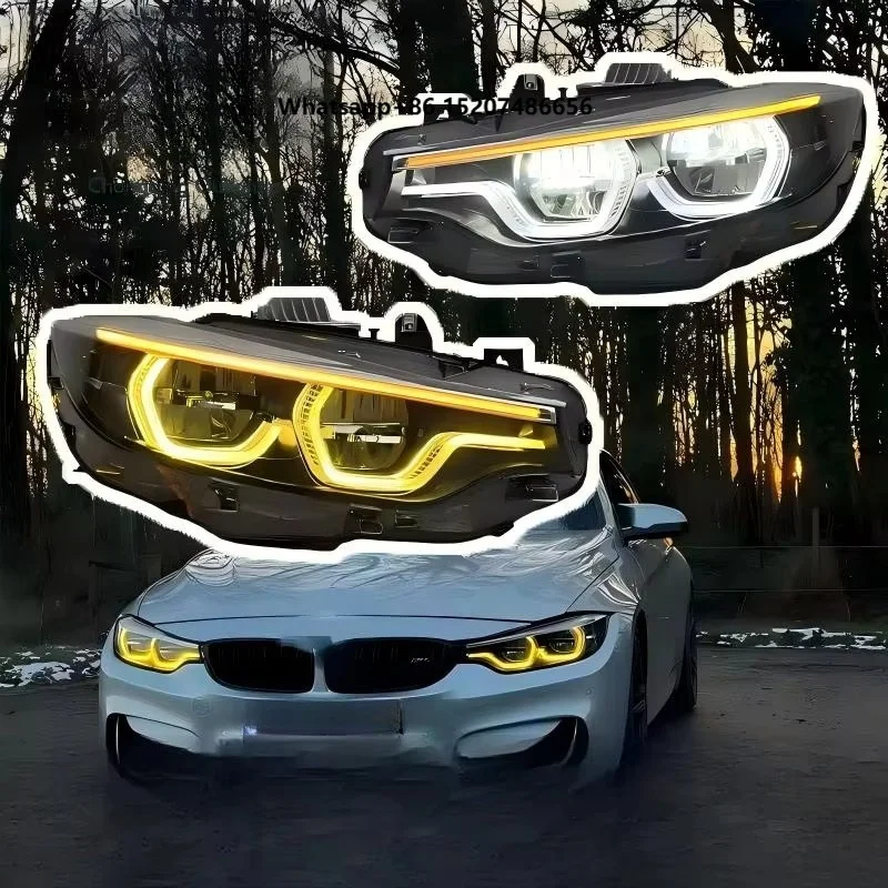 LED Headlight Assembly for 4 Series F32 2013-2017 Dual Color Amber White DRL Projector Front Lamp
LED Headlight Assembly for 4 Series F32 2013-2017 Dual Color Amber White DRL Projector Front Lamp