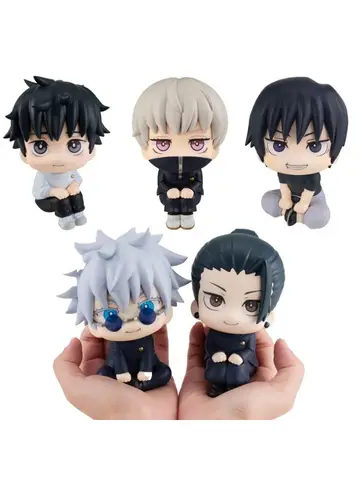 Figura DE ACCIÓN DE Jujutsu Kaisen, figura de Anime de 10cm, Look Up, versión Q, Satoru, Gojo, Geto, Suguru, Fushiguro, Toji, Okkotsu, Yuta