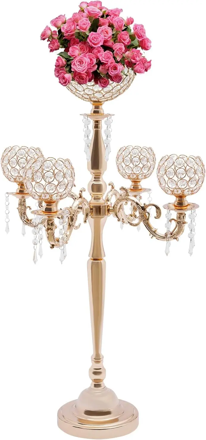 Хрустальные подсвечники, хрустальные подсвечники с 5 рычагами и металлические подсвечники с цветочным рисунком, центральная часть стола, металлические подсвечники
Хрустальные подсвечники, хрустальные подсвечники с 5 рычагами и металлические подсвечники с цветочным рисунком, центральная часть стола, металлические подсвечники