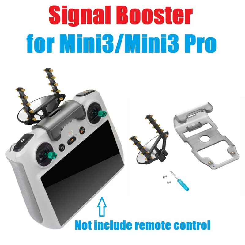 Усилитель антенного сигнала для дрона DJI Mini 3/Mini 3 Pro/Mavic 3 Pro, удлинитель дистанционного сигнала DJI RC, аксессуары для дронов
Усилитель антенного сигнала для дрона DJI Mini 3/Mini 3 Pro/Mavic 3 Pro, удлинитель дистанционного сигнала DJI RC, аксессуары для дронов