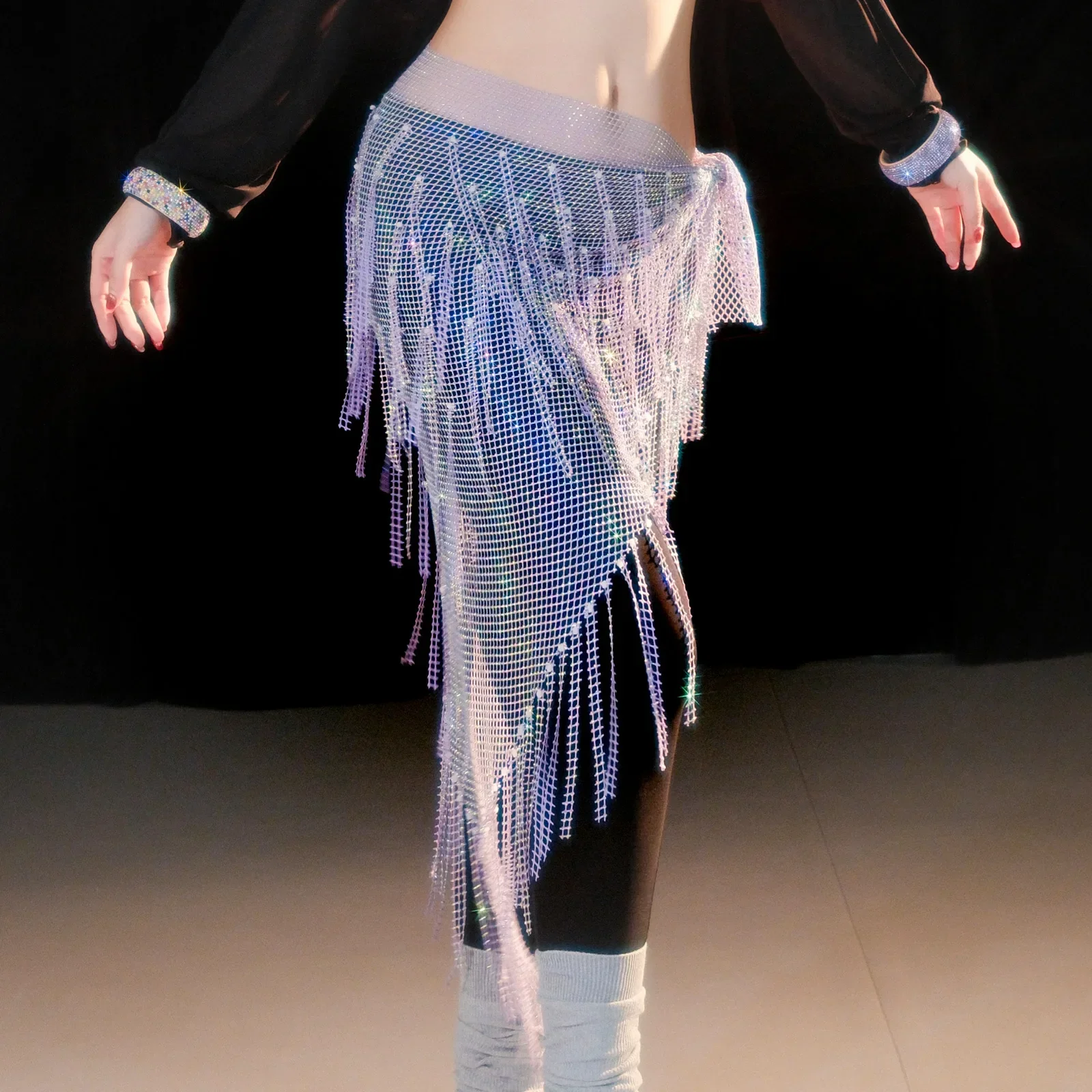 Dance Accessories Belt Halloween Belly Dance Tassel Hip Scarf Belt Sequin Shinning Rhinestone Fringe Wrap Triangle Skirt
Dance Accessories Belt Halloween Belly Dance Tassel Hip Scarf Belt Sequin Shinning Rhinestone Fringe Wrap Triangle Skirt