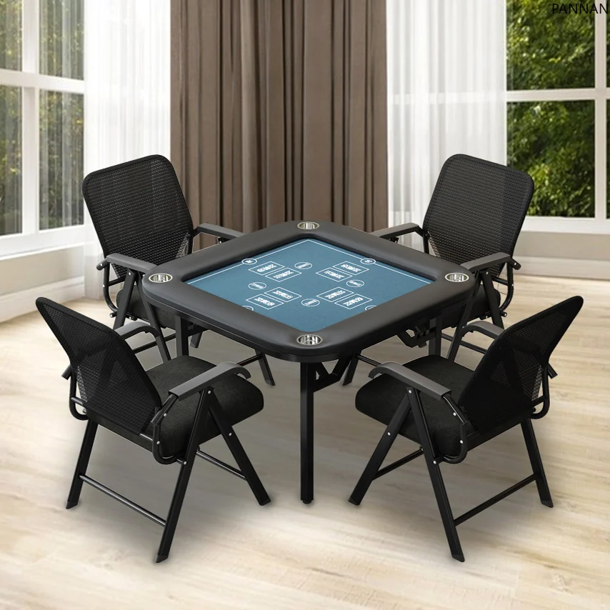 High-end egg special square silent non-slip poker entertainment table multi-functional folding dining table
High-end egg special square silent non-slip poker entertainment table multi-functional folding dining table