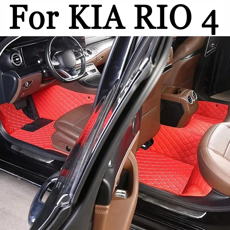 Luxury Car Floor Mats For KIA RIO 4 K2 X-Line 2022 2021 2020 2019 2018 2017 Carpets Custom Auto Interior Accessories Covers
Luxury Car Floor Mats For KIA RIO 4 K2 X-Line 2022 2021 2020 2019 2018 2017 Carpets Custom Auto Interior Accessories Covers