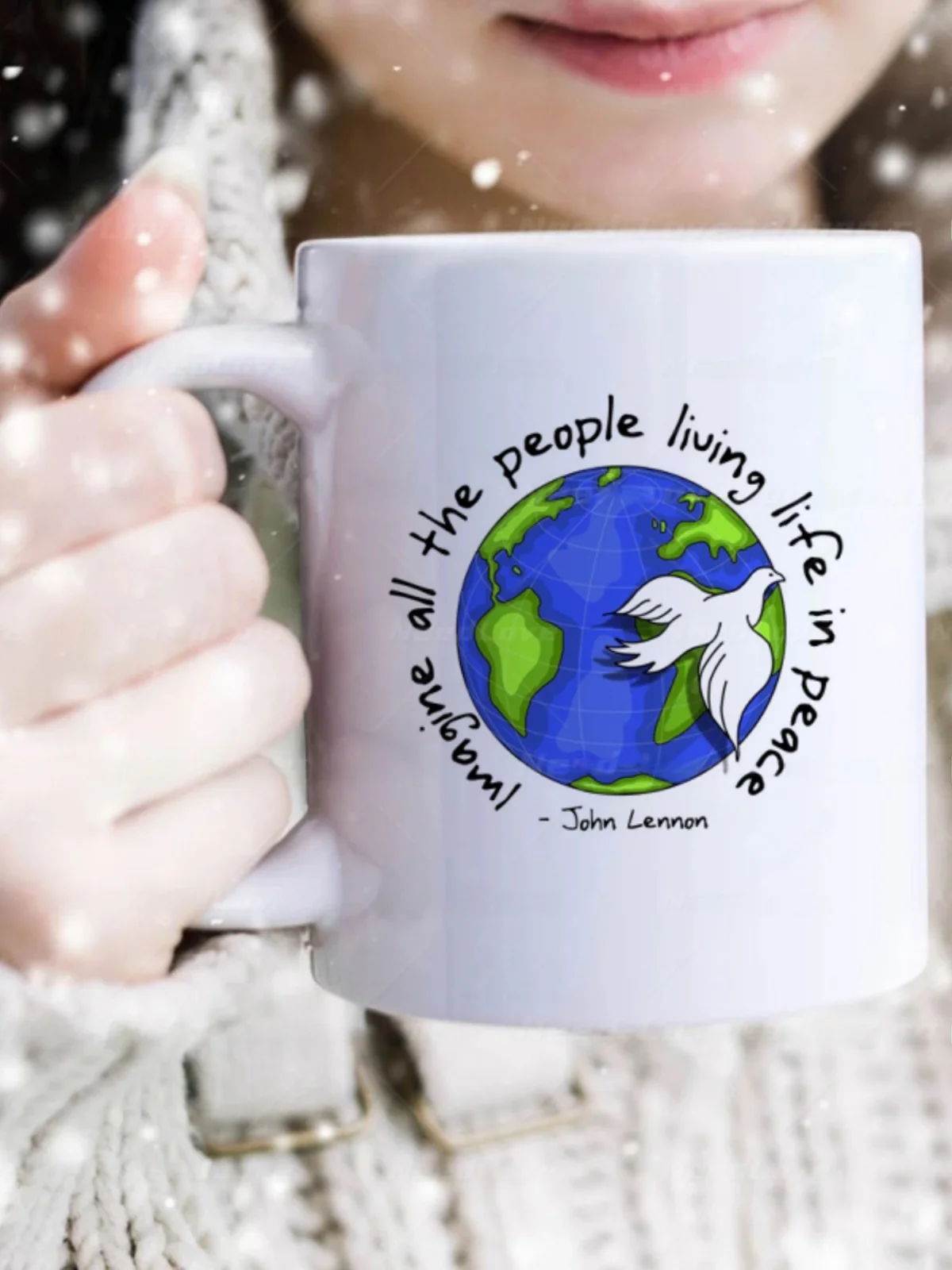 Кружка Peaceful World с Джоном Ленноном, кружка для воды, подарок, из керамики, объем 30-400 мл, с американским мультяшным элементом
Кружка Peaceful World с Джоном Ленноном, кружка для воды, подарок, из керамики, объем 30-400 мл, с американским мультяшным элементом