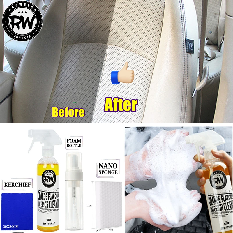 Foamy Car Interior Leather Wash Multi-Purpose Cleaner Tools Car Restorer Strong Decontamination Sofas Kitchen Shoes Car Wash
Foamy Car Interior Leather Wash Multi-Purpose Cleaner Tools Car Restorer Strong Decontamination Sofas Kitchen Shoes Car Wash