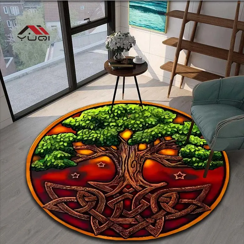 Круглый ковер Lifetree с рисунком для гостиной, коврики, Мягкий Нескользящий напольный коврик для детской спальни, коврик, 5 размеров
Круглый ковер Lifetree с рисунком для гостиной, коврики, Мягкий Нескользящий напольный коврик для детской спальни, коврик, 5 размеров