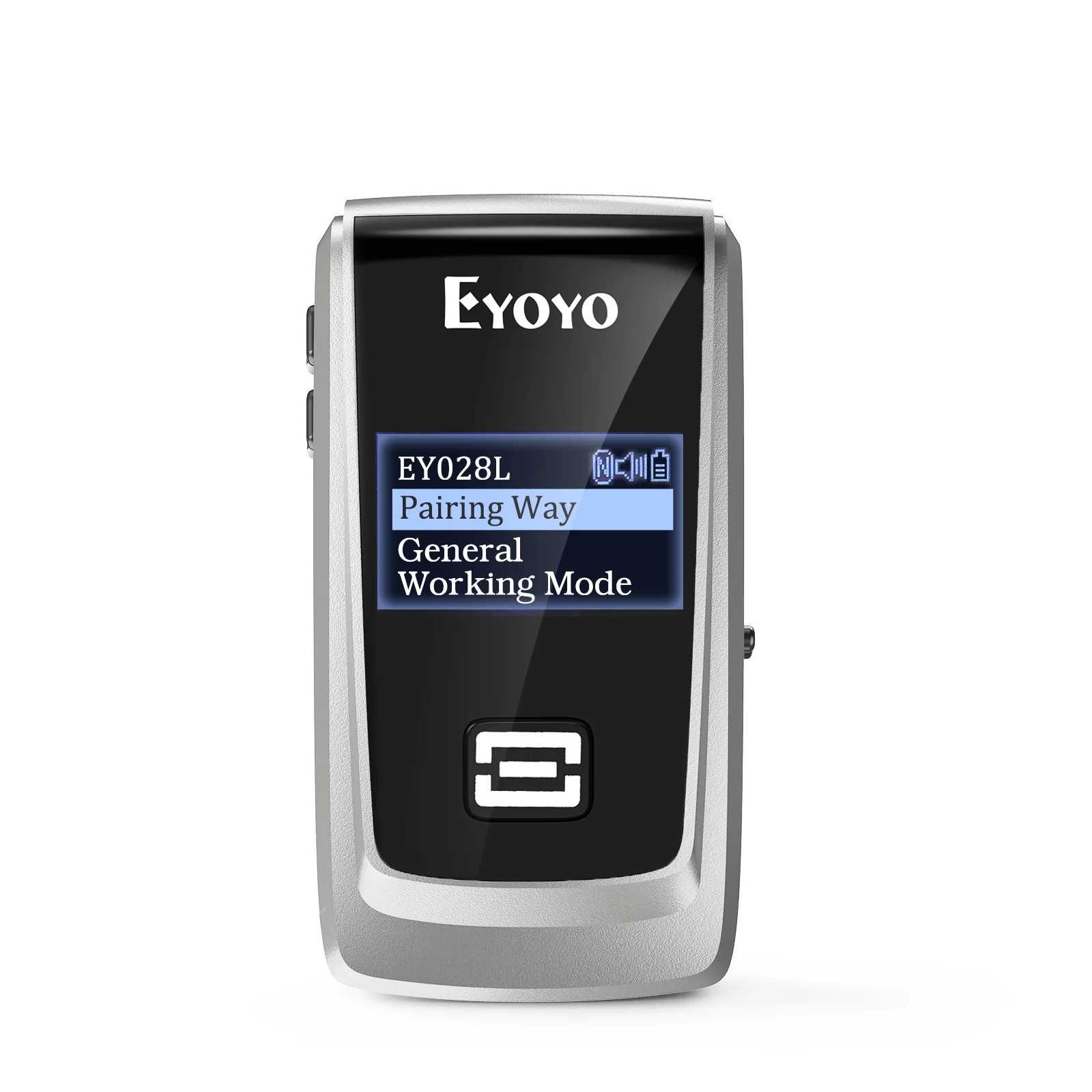 Мини-лазерный сканер штрих-кодов Eyoyo 1D | Bluetooth 2.4G беспроводной | ЖК-дисплей | Портативный инвентарь для розничной торговли/магазинами
Мини-лазерный сканер штрих-кодов Eyoyo 1D | Bluetooth 2.4G беспроводной | ЖК-дисплей | Портативный инвентарь для розничной торговли/магазинами