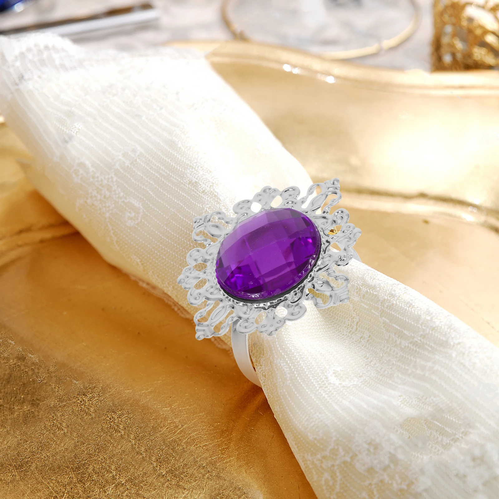 12pcs Napkin Rings Blue Acrylic Iron Elegant Diamond Like Banquet Dinner Wedding Serviette Holders Christmas Holiday
12pcs Napkin Rings Blue Acrylic Iron Elegant Diamond Like Banquet Dinner Wedding Serviette Holders Christmas Holiday