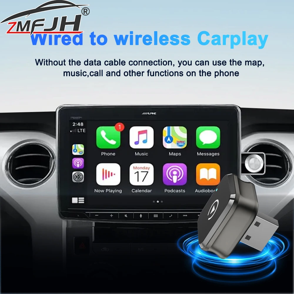 Беспроводной адаптер CarPlay Android Auto Smart Box Автомобильные интеллектуальные системы 2 в 1, USB-адаптер Plug and Play, универсальный для Toyota
Беспроводной адаптер CarPlay Android Auto Smart Box Автомобильные интеллектуальные системы 2 в 1, USB-адаптер Plug and Play, универсальный для Toyota
