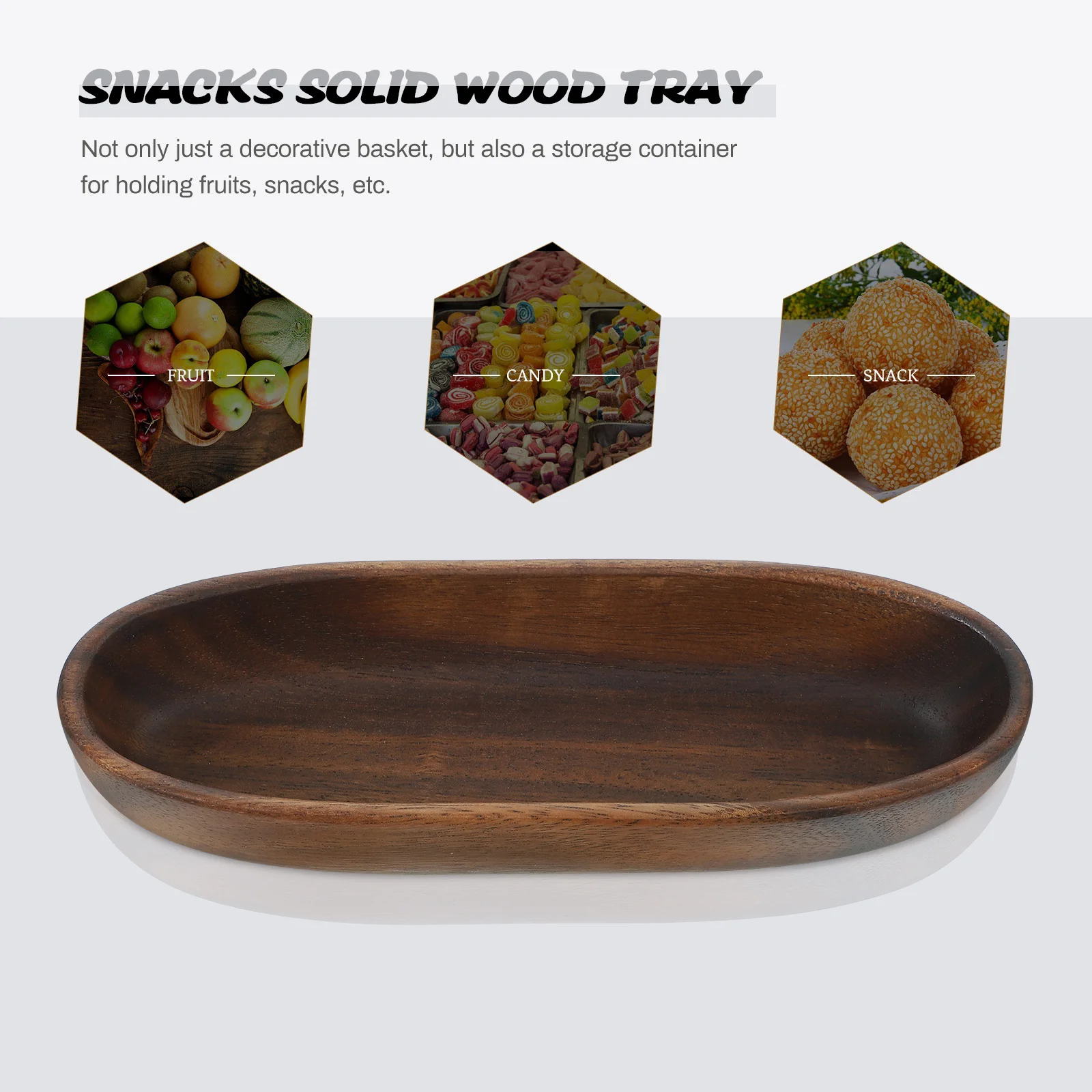 Elegant Boat Shaped Wooden Tray Solid Wood Handcrafted Multi Functional Use Fruit Plate Salad Bowls Home Decor
Elegant Boat Shaped Wooden Tray Solid Wood Handcrafted Multi Functional Use Fruit Plate Salad Bowls Home Decor