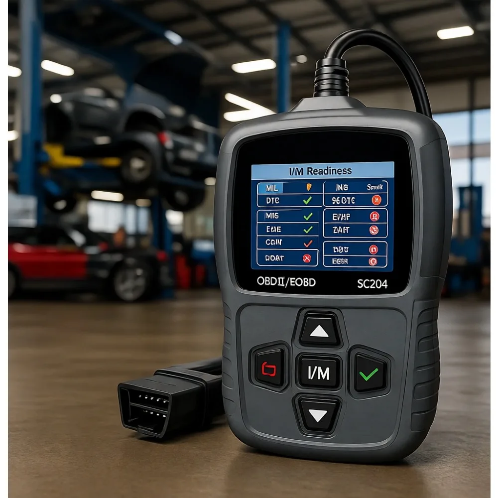Диагностический сканер OBD2 для сброса ошибок Check Engine, проверки готовности I/M, поиска кодов неисправностей DTC, универсальный инструмент для диагностики автомобилей 1996 года и новее.
Диагностический сканер OBD2 для сброса ошибок Check Engine, проверки готовности I/M, поиска кодов неисправностей DTC, универсальный инструмент для диагностики автомобилей 1996 года и новее.