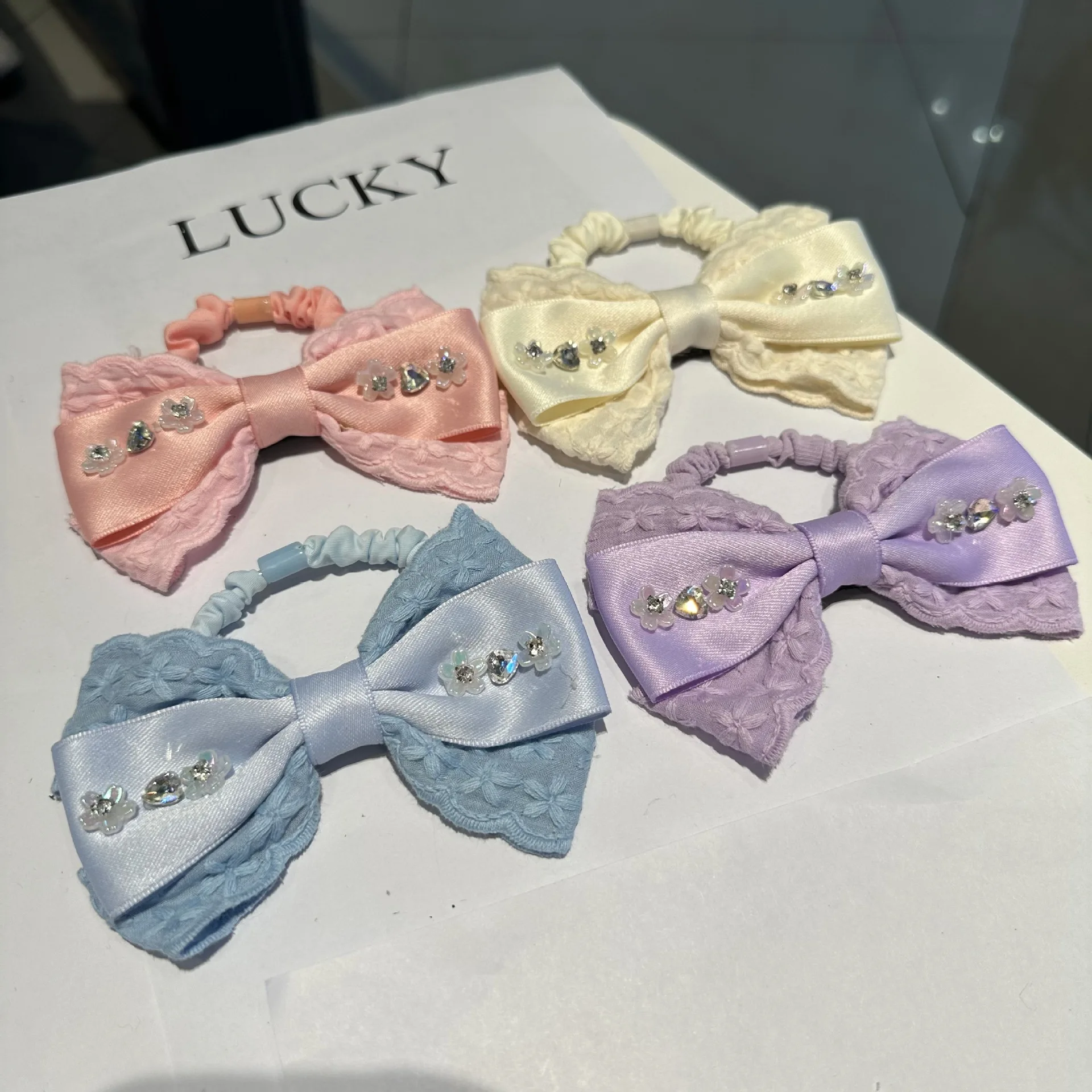 Korean Hair Accessories Lace Bow Headband Fashionable And Sweet Small Flower Girl's
Korean Hair Accessories Lace Bow Headband Fashionable And Sweet Small Flower Girl's