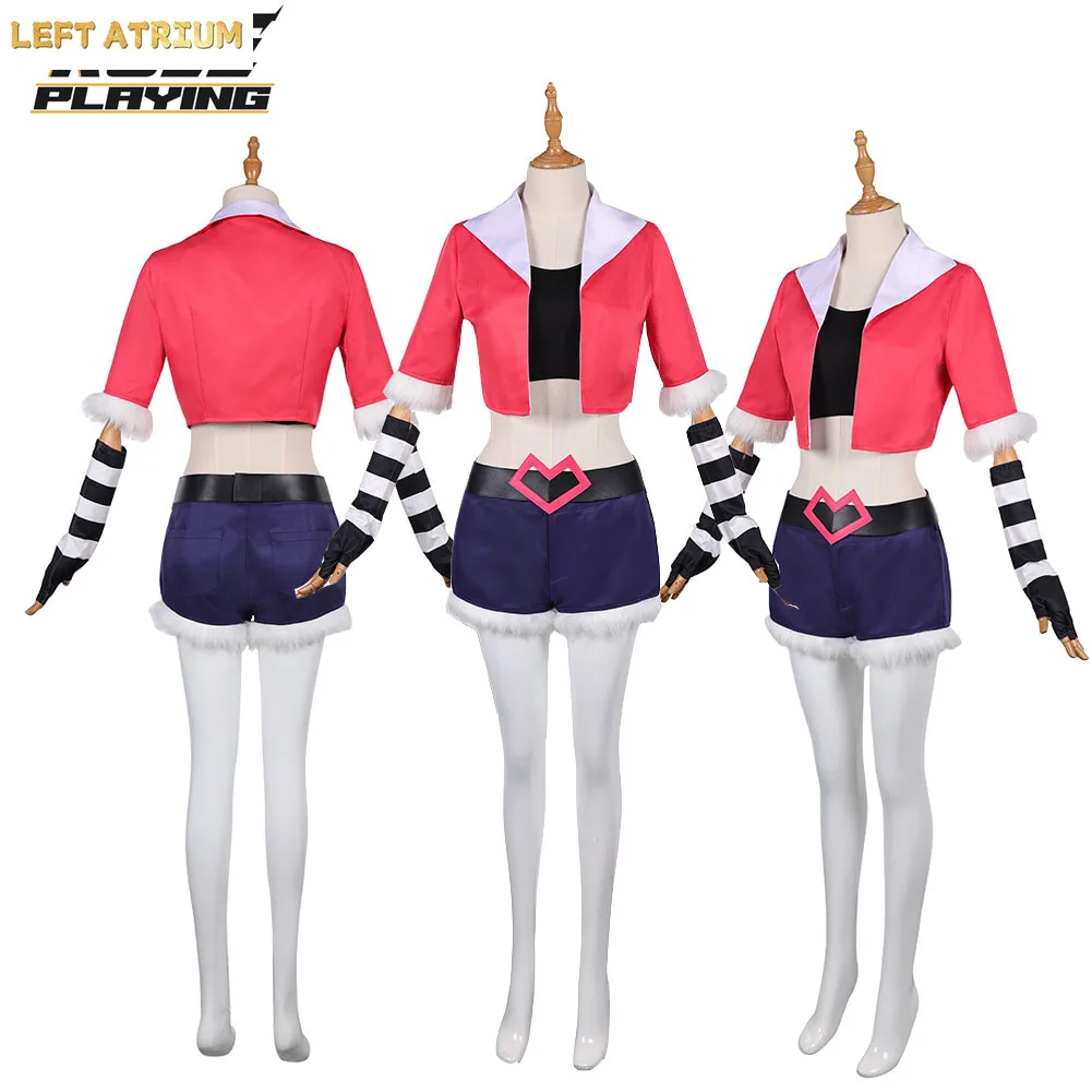 Helluva Cosplay Boss Velvette Cosplay Costume Anime TV Hazbin Disguise Clothing for Women Female Halloween Carnival Party Suit
Helluva Cosplay Boss Velvette Cosplay Costume Anime TV Hazbin Disguise Clothing for Women Female Halloween Carnival Party Suit