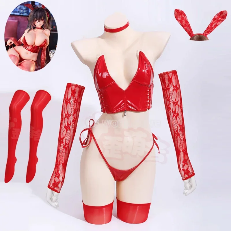Anime Azur Lane Taihou Bunny Girl Cosplay Costume Women Sexy Leather Bodysuit Socks Suit Cute Rabbit Ears Suit Halloween Clothes
Anime Azur Lane Taihou Bunny Girl Cosplay Costume Women Sexy Leather Bodysuit Socks Suit Cute Rabbit Ears Suit Halloween Clothes