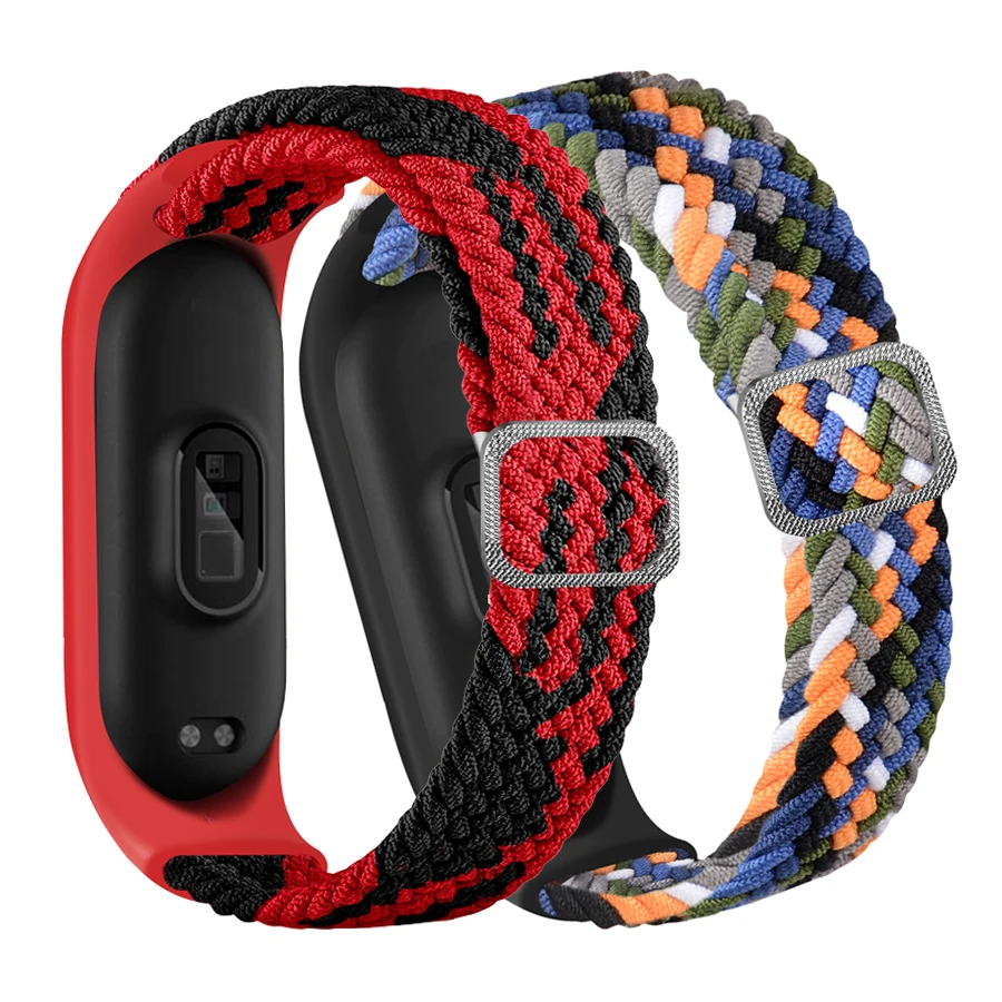 Плетеный нейлоновый ремешок для браслета Mi Band 7 6 5, эластичный регулируемый браслет для смарт-часов, ремешок для Xiaomi Mi Band 3 4 5 6 7
Плетеный нейлоновый ремешок для браслета Mi Band 7 6 5, эластичный регулируемый браслет для смарт-часов, ремешок для Xiaomi Mi Band 3 4 5 6 7
