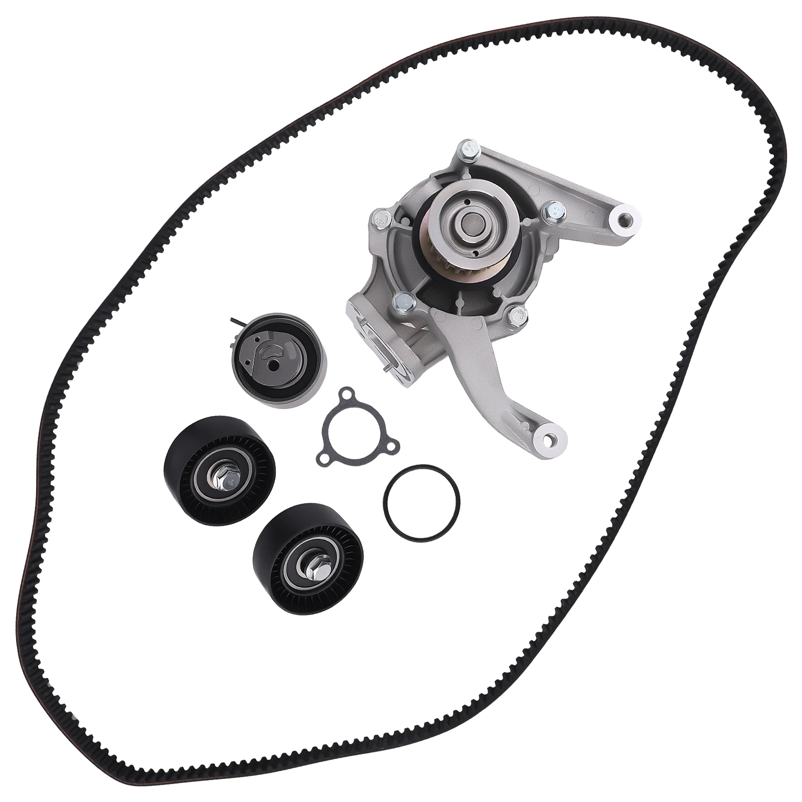 Timing Belt Tensioner Water Pump Kit for Jeep Liberty 2.8L Diesel 2005-2006
Timing Belt Tensioner Water Pump Kit for Jeep Liberty 2.8L Diesel 2005-2006