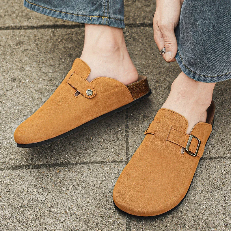 New Genuine Suede Clogs for Women Men Clogs Soft Cork Footbed Mules Comfort Potato Shoes with Arch Support Beach Sandals
New Genuine Suede Clogs for Women Men Clogs Soft Cork Footbed Mules Comfort Potato Shoes with Arch Support Beach Sandals