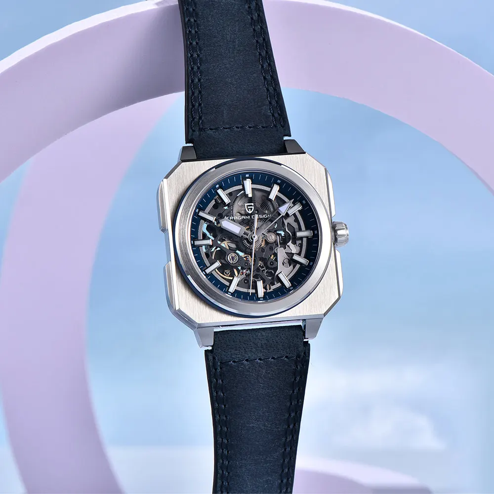 2024 PAGANI DESIGN New 42MM Skeleton Men's Mechanical Watch Luxury Sapphire Glass Automatic Watch 5ATM Waterproof Watch for Men
2024 PAGANI DESIGN New 42MM Skeleton Men's Mechanical Watch Luxury Sapphire Glass Automatic Watch 5ATM Waterproof Watch for Men