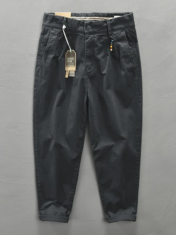 Retro American Style Work Pants Men's Loose Fit Khaki Color Casual Long Trousers Spring Autumn Fashionable Cargo Pants
Retro American Style Work Pants Men's Loose Fit Khaki Color Casual Long Trousers Spring Autumn Fashionable Cargo Pants