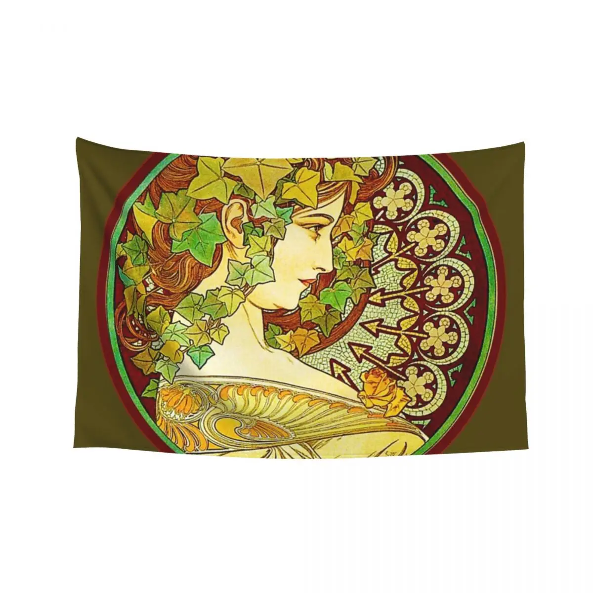 HD Ivy (1901) by Mucha Tapestry Cute Room Things Carpet On The Wall Outdoor Decor Art Mural Tapestry
HD Ivy (1901) by Mucha Tapestry Cute Room Things Carpet On The Wall Outdoor Decor Art Mural Tapestry