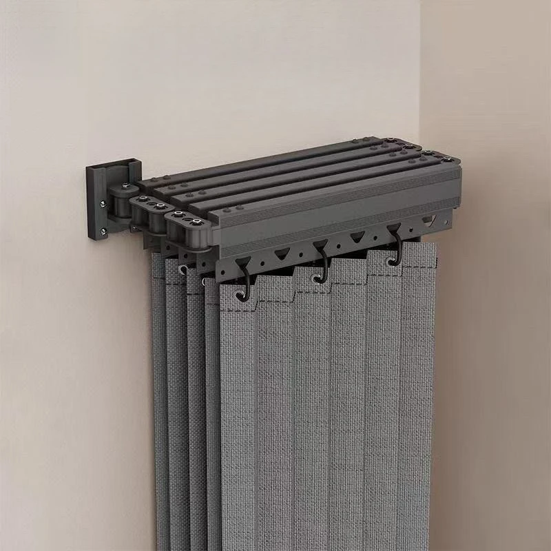 Foldable rod shower curtain set Invisible bathroom partition Waterproof toilet punching High-grade dry and wet shower separation
Foldable rod shower curtain set Invisible bathroom partition Waterproof toilet punching High-grade dry and wet shower separation