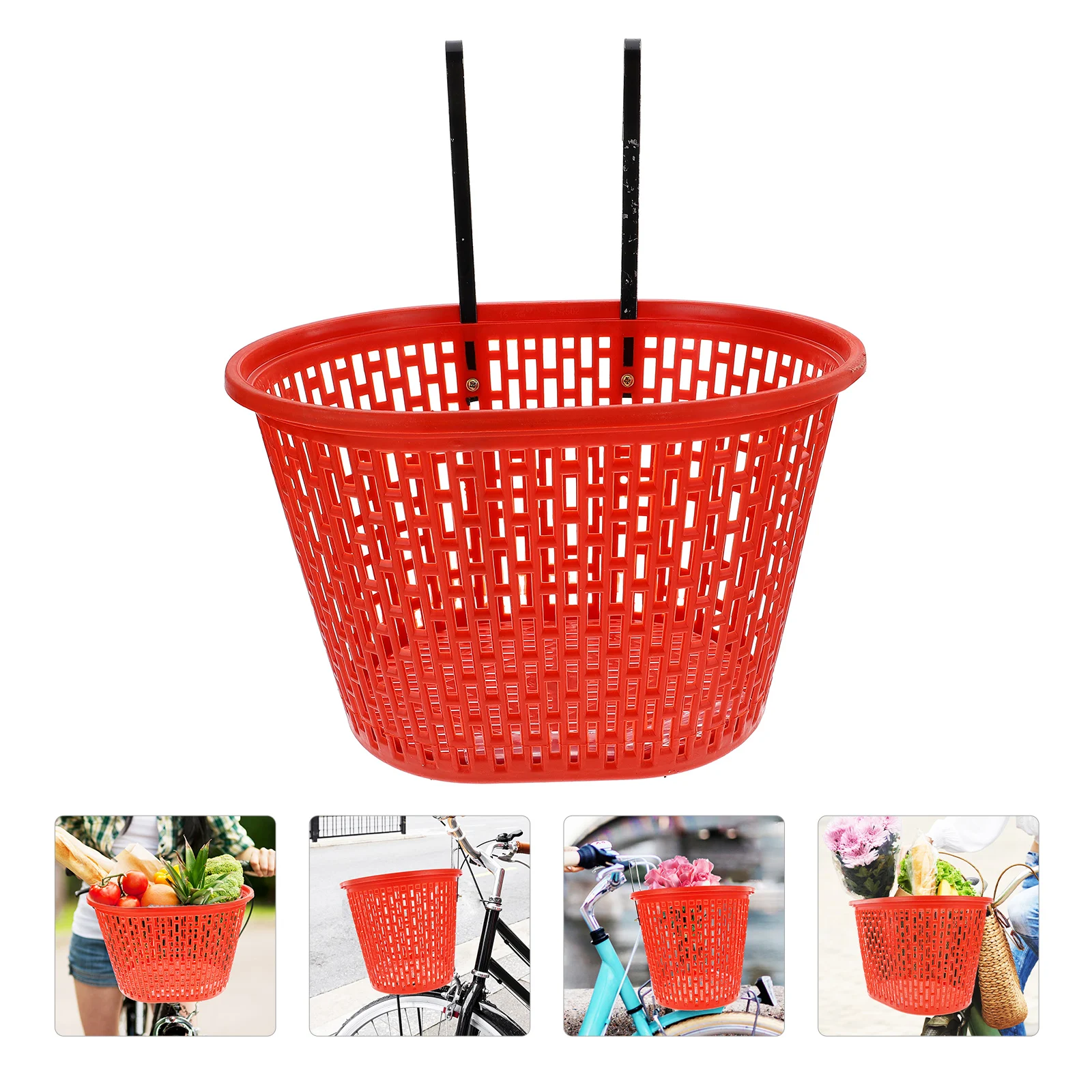 1 set 1 Set Lightweight Durable Bike Basket Hook Design Easy Installation Corrosion Resistant Front Basket For Adults
1 set 1 Set Lightweight Durable Bike Basket Hook Design Easy Installation Corrosion Resistant Front Basket For Adults