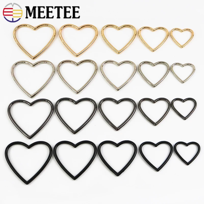 10/20Pcs Meetee 20-40mm Heart Ring Metal Buckles Webbing Tape Adjust Connect Clasp Bag Strap Carabiner Clips Dog Collar Hanger
10/20Pcs Meetee 20-40mm Heart Ring Metal Buckles Webbing Tape Adjust Connect Clasp Bag Strap Carabiner Clips Dog Collar Hanger