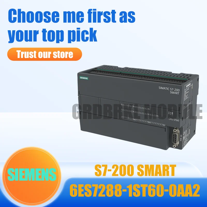 Brand New SIEMENS 6ES7288-1ST60-0AA2 6ES7288-4RM60-0AA0 6ES7288-1ST32-0AA0 6ES7288-2DE16-0AA1 S7-200 SMART Controller
Brand New SIEMENS 6ES7288-1ST60-0AA2 6ES7288-4RM60-0AA0 6ES7288-1ST32-0AA0 6ES7288-2DE16-0AA1 S7-200 SMART Controller