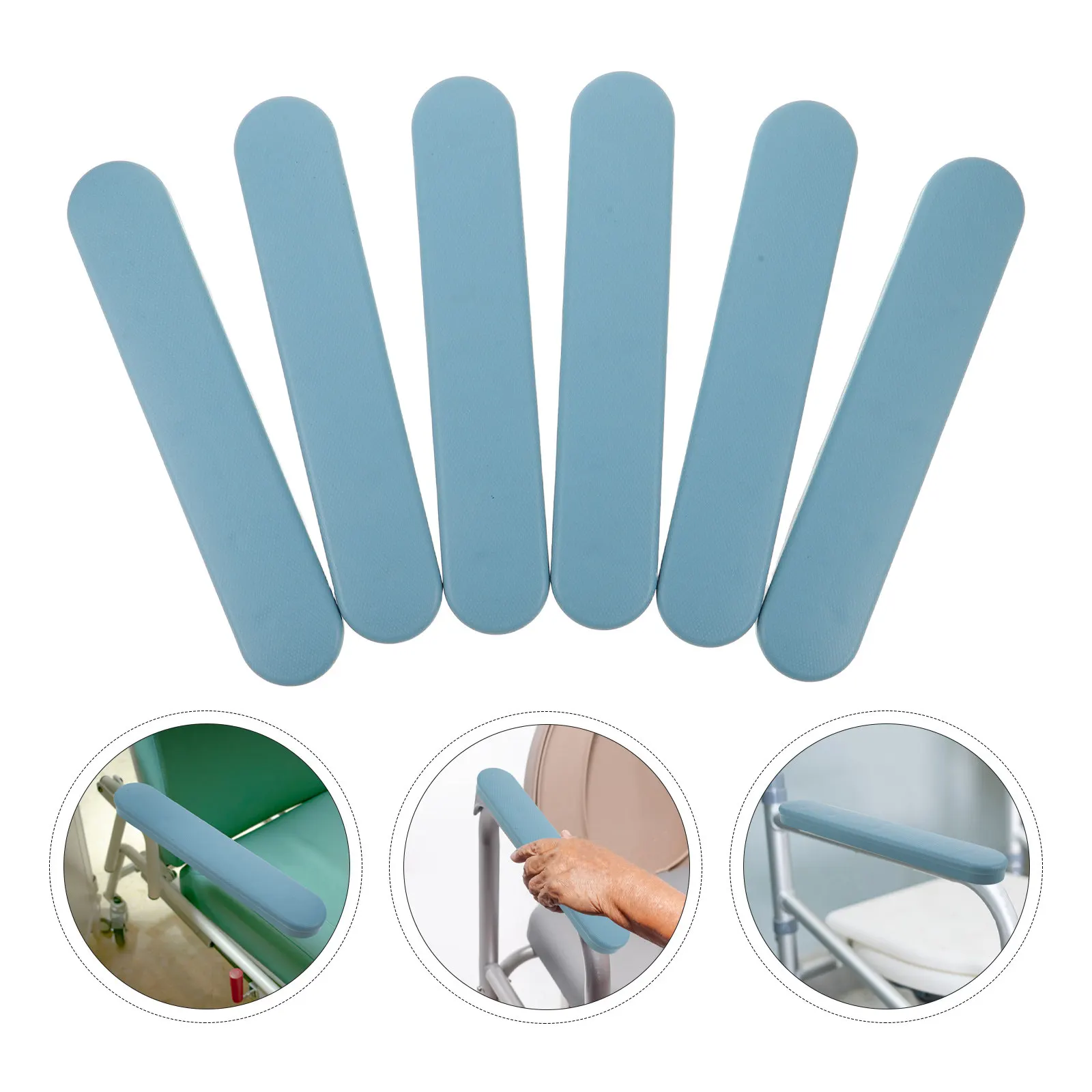 3Pair Commode Chair Armrest Pads Non Slip Ergonomic Replacement Soft Corner Arm Caps Portable Toilet Chair Bedside Commode
3Pair Commode Chair Armrest Pads Non Slip Ergonomic Replacement Soft Corner Arm Caps Portable Toilet Chair Bedside Commode