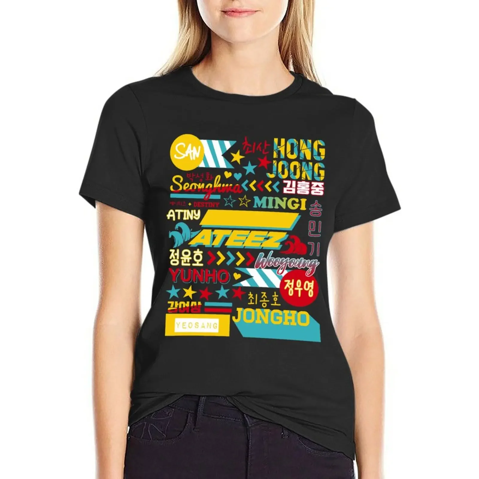 ATEEZ COLLAGE Classic T-Shirt summer clothes shirts graphic tees summer top t shirts for Women loose fit
ATEEZ COLLAGE Classic T-Shirt summer clothes shirts graphic tees summer top t shirts for Women loose fit