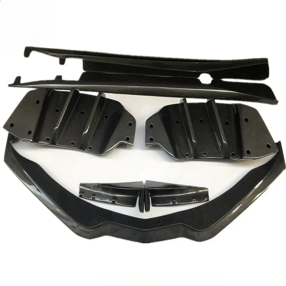 Carbon fiber body kit bumper front lip diffuser skirt is suitable for Chevrolet Corvette C7 supercar
Carbon fiber body kit bumper front lip diffuser skirt is suitable for Chevrolet Corvette C7 supercar