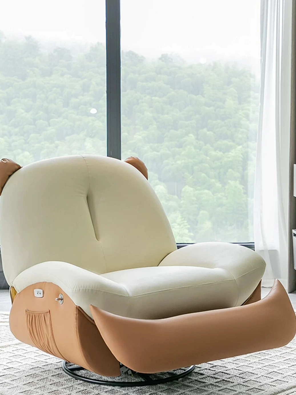 Sofa massage rocking chair small apartment cream style living room lazy sofa can sleep and lie down
Sofa massage rocking chair small apartment cream style living room lazy sofa can sleep and lie down
