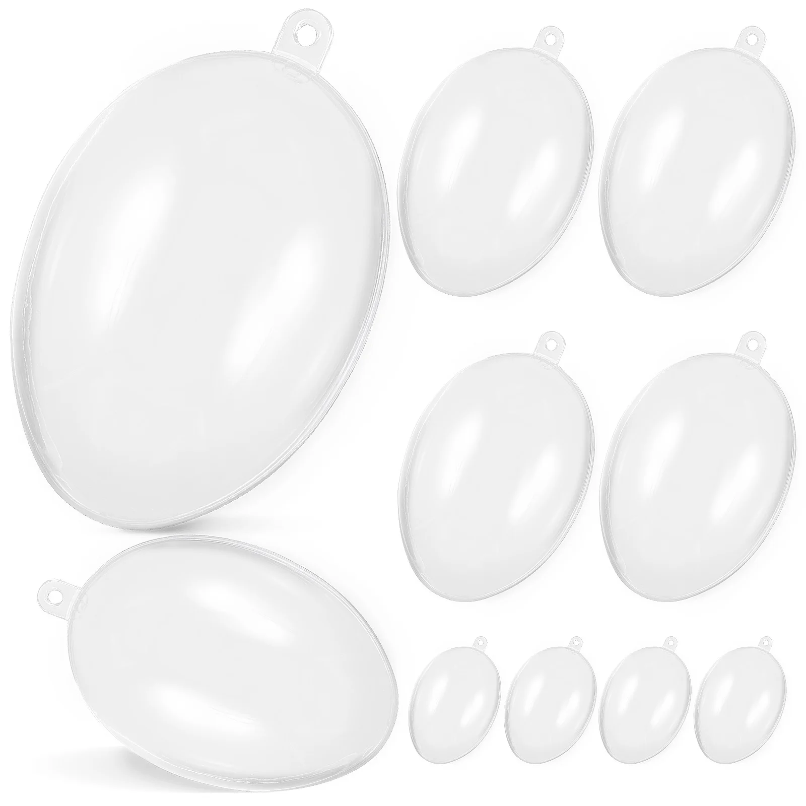 10 Pack Egg Carton Clear Acrylic Balls Fillable Reusable Large Small Baubles Hanging Decorative Festive Accessories Easter
10 Pack Egg Carton Clear Acrylic Balls Fillable Reusable Large Small Baubles Hanging Decorative Festive Accessories Easter
