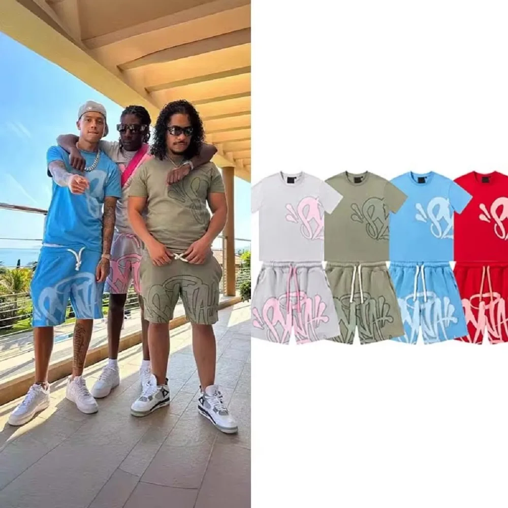 Sy Central Cee Y2k Fashion Clothes Cotton Casual Summer T-shirt Shorts Women's Clothing Outfit Tees Men's Streetwear Tops Trunks
Sy Central Cee Y2k Fashion Clothes Cotton Casual Summer T-shirt Shorts Women's Clothing Outfit Tees Men's Streetwear Tops Trunks